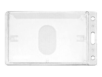 Alt View 1. Advantus - ID Badge Holders, 25/Box - Clear.