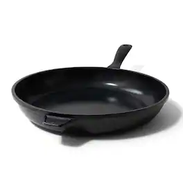 Alva - Energy Nonstick Ceramic Frying Pan 12.6" - Lightweight, Easy to Clean and Toxin-Free Cookware - Black