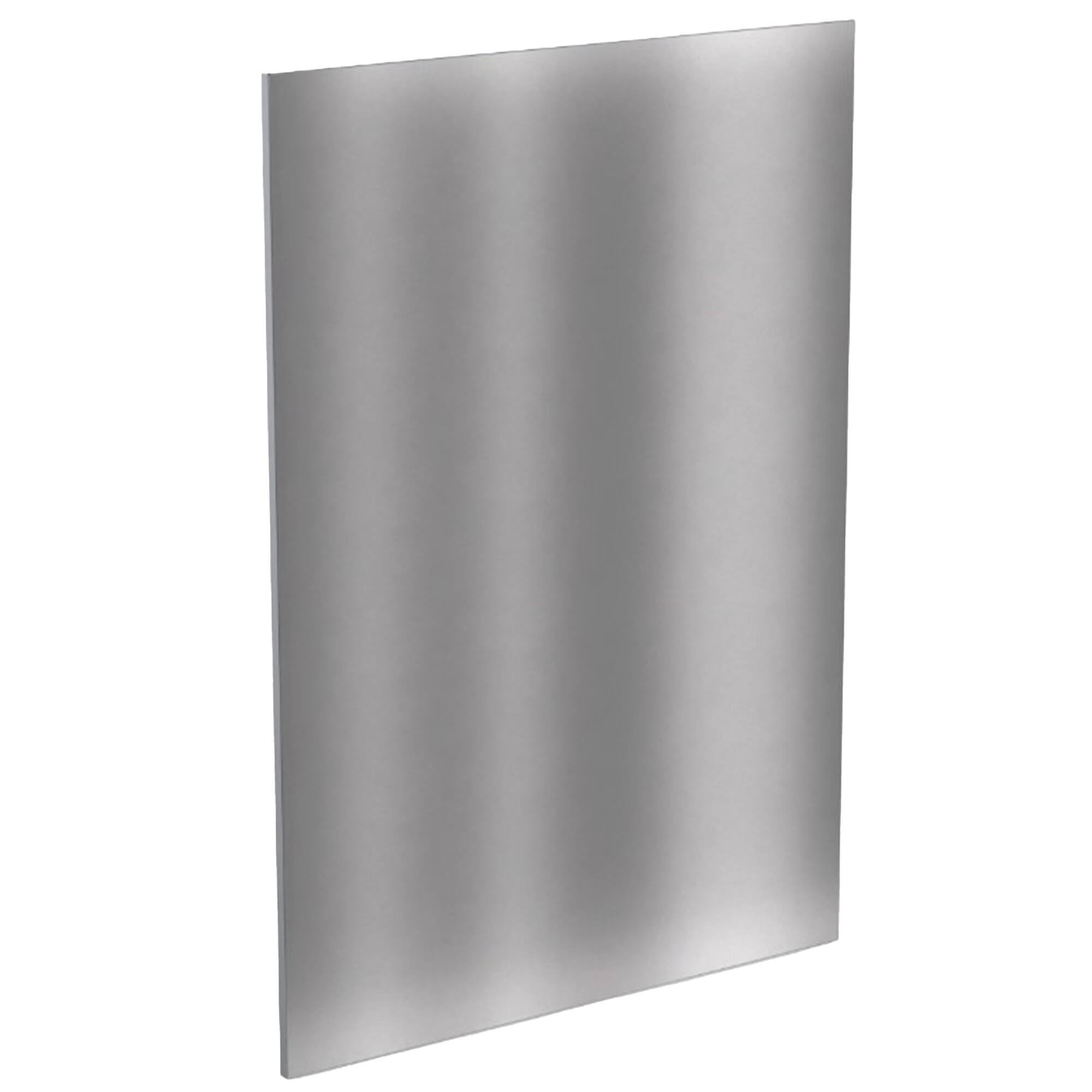 Angle. Miele - Miele KFP 3631 Front Fridge Panel 36" for Refrigerator KFMC3642R/L - Stainless Steel.