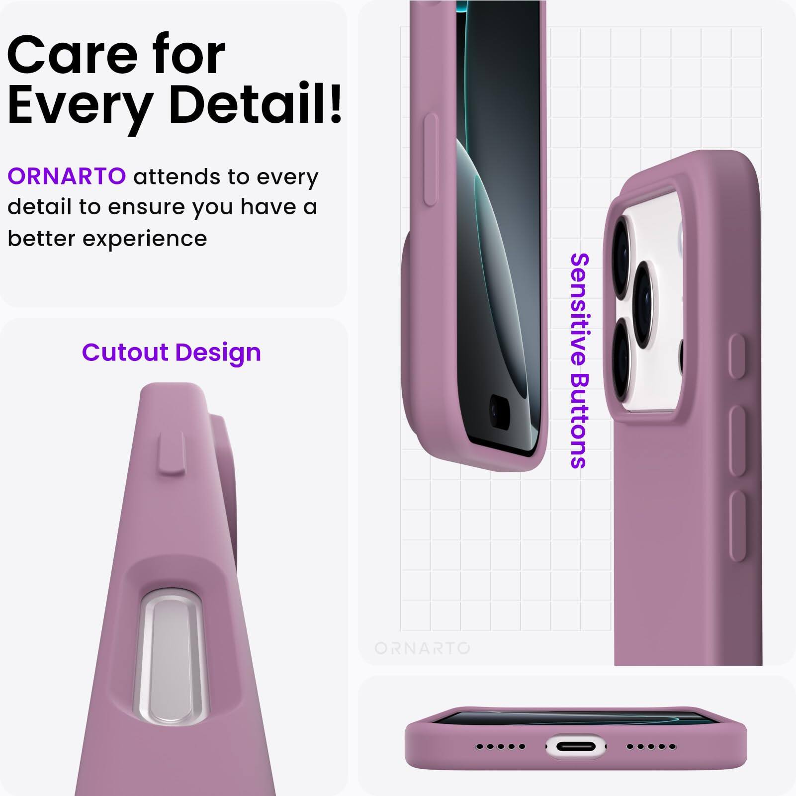 Care for Every Detail!

ORNARTO attends to every detail to ensure you have a better experience

Cutout Design

Sensitive Buttons