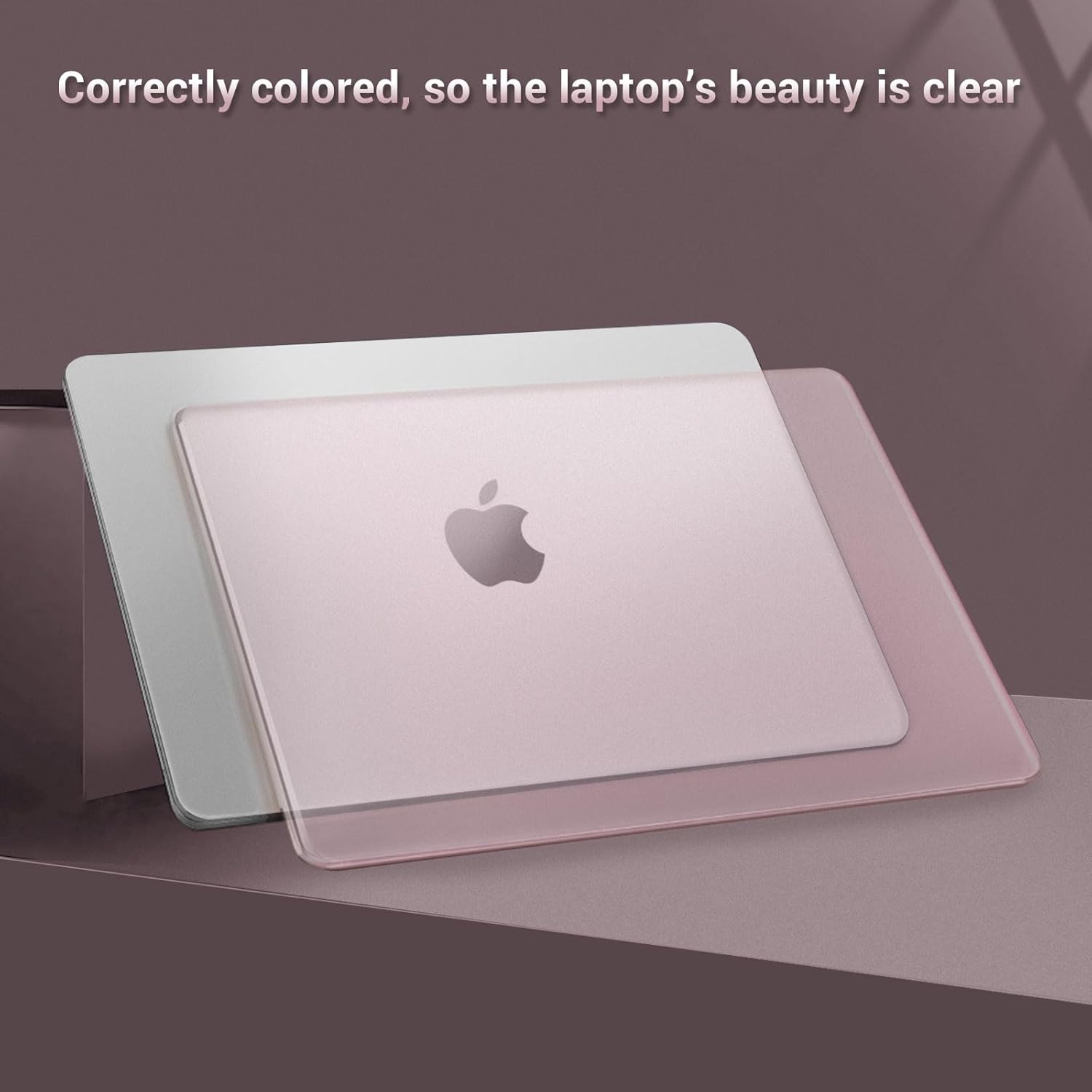 Correctly colored, so the laptop's beauty is clear