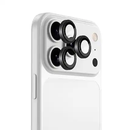Front. Mybat Pro - MyBat Pro Tempered Glass CamShield Lens Protector for Apple iPhone 18 Pro Max / 18 Pro - Clear.