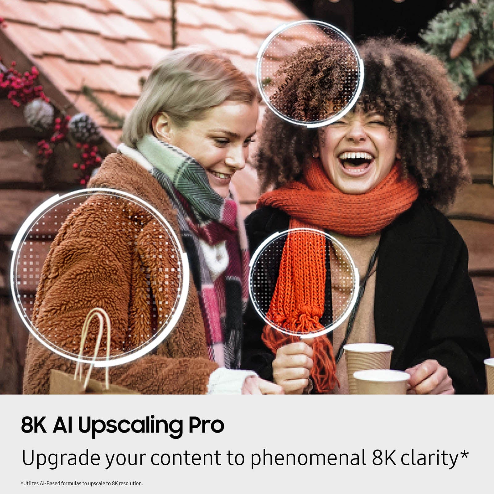 8K Al Upscaling Pro Upgrade your content to phenomenal 8K clarity* Utilize AI-Based formulas to upscale to 8K resolution.
