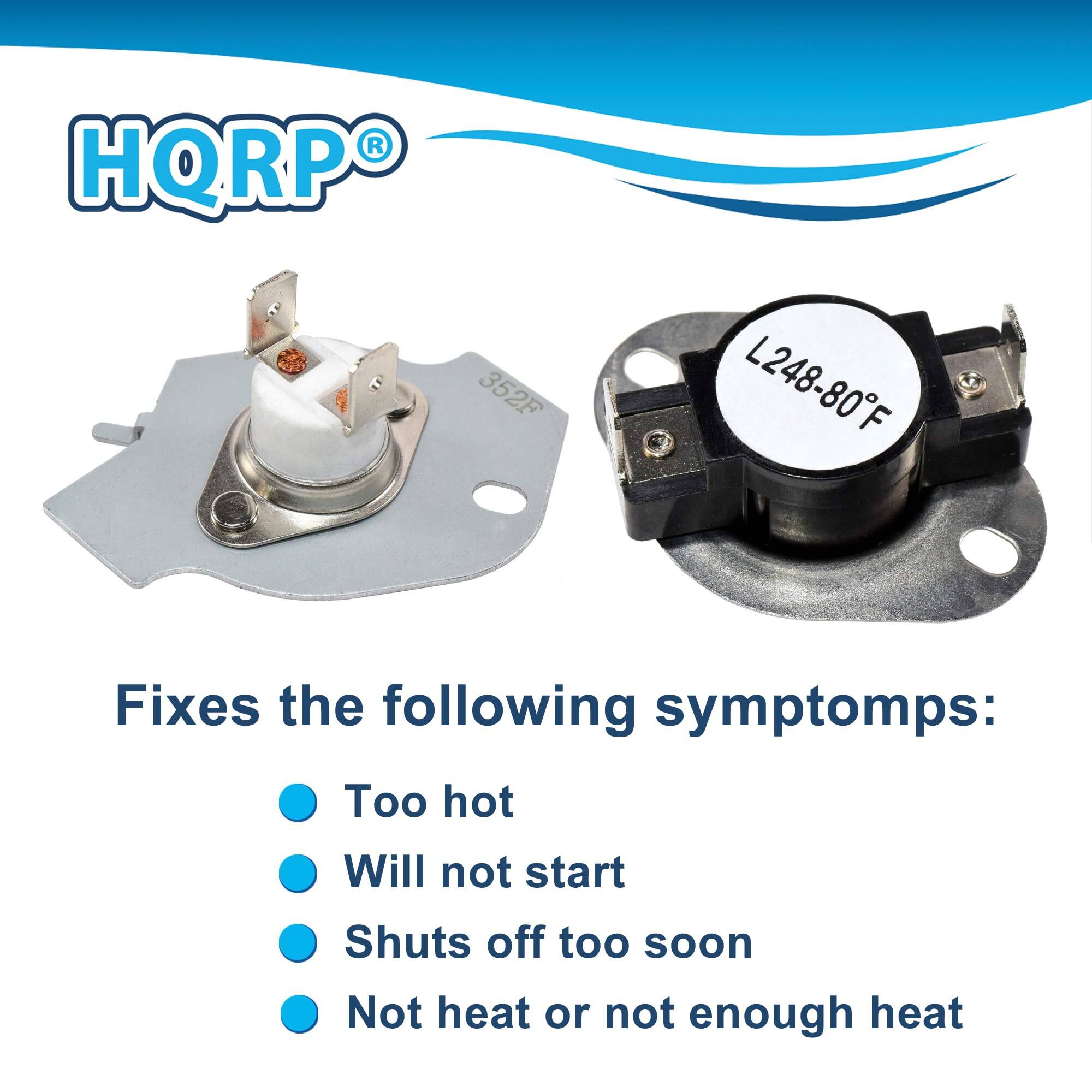 HQRP 352F L248-80F Fixes the following symptoms:  
- Too hot  
- Will not start  
- Shuts off too soon  
- Not heat or not enough heat