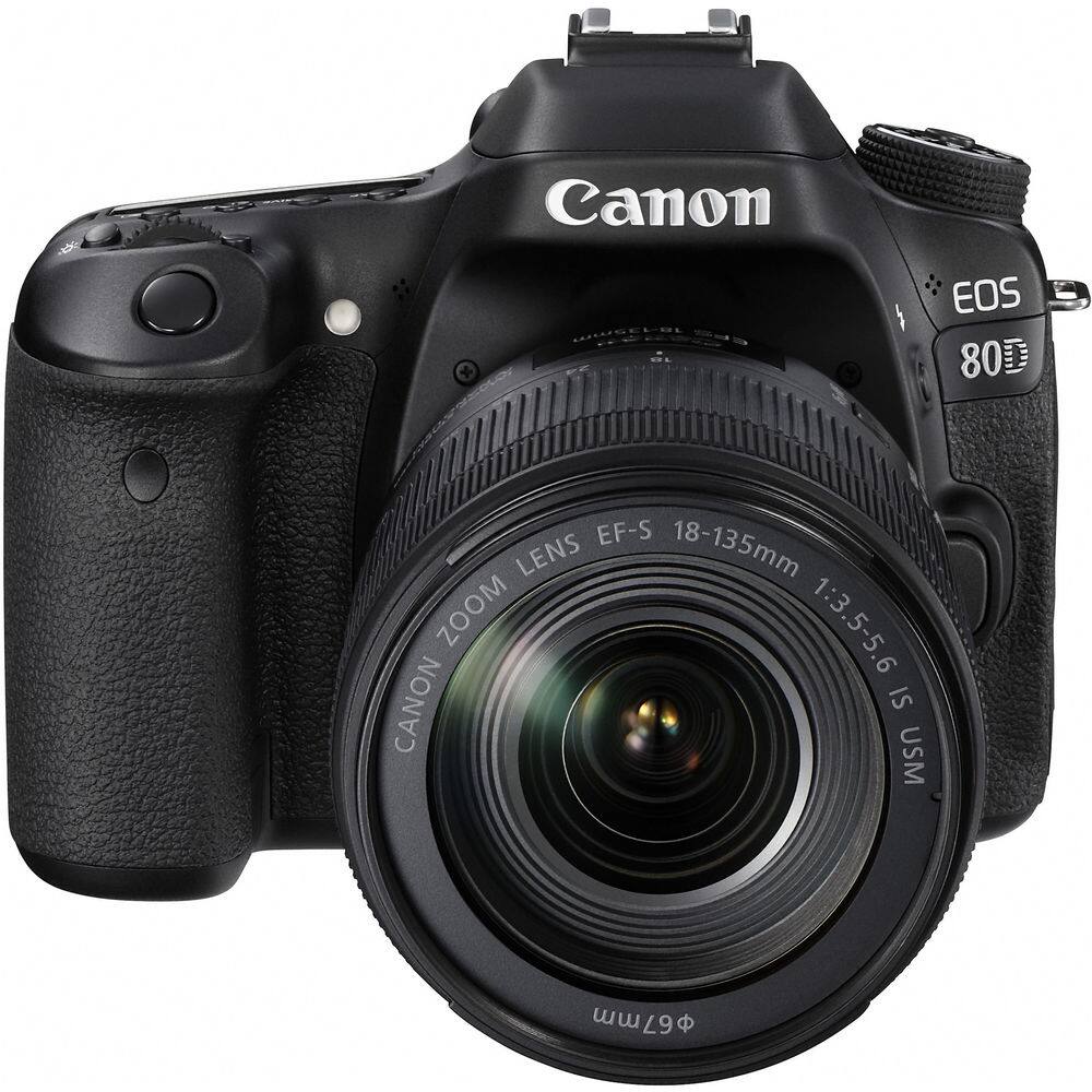 Canon EOS 80D EF-S 18-135mm LENS ZOOM 1:3.5-5.6 CANON IS USM 67mm