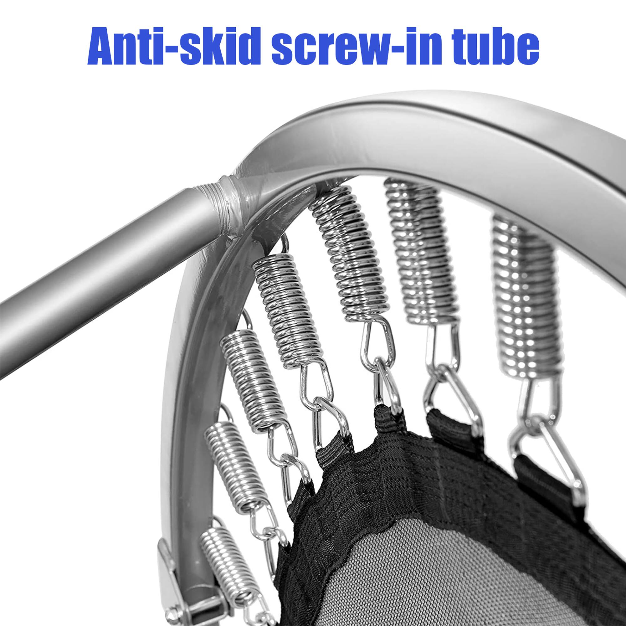 Anti-skid screw-in tube