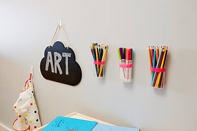 Alt View 3. Command - Small Utility Hook Mega Pack, 2 lb., White, 24/Pack - White.