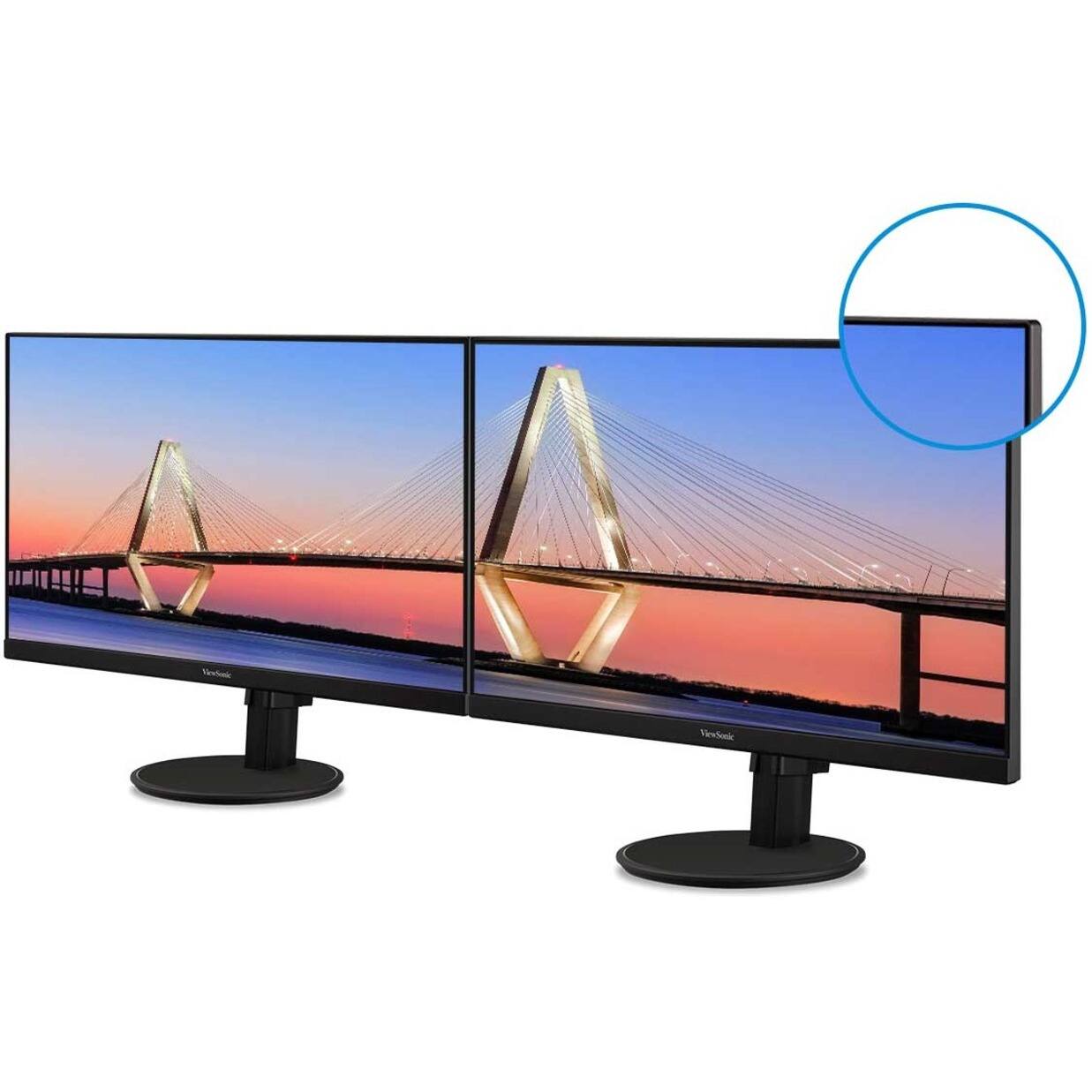 Alt View 21. ViewSonic - VA2747-MHJ 27" LCD FHD Monitor (VGA, HDMI) - Black.