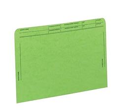 Medical Arts Press - File Pocket, Letter Size, 50/Box - Green