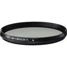 Front. Sigma - Sigma 46mm WR Circular Polarizer Filter.