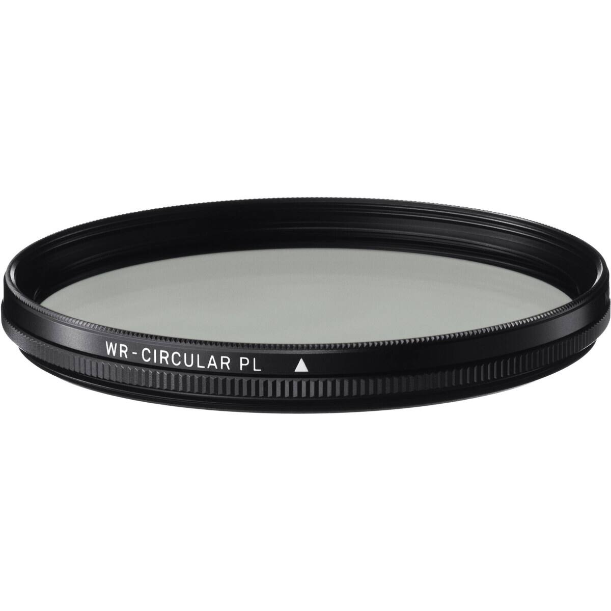 Front. Sigma - Sigma 46mm WR Circular Polarizer Filter.
