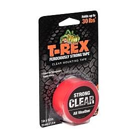 T-Rex - Strong and Mounting Tape, 1" x 60" - Clear