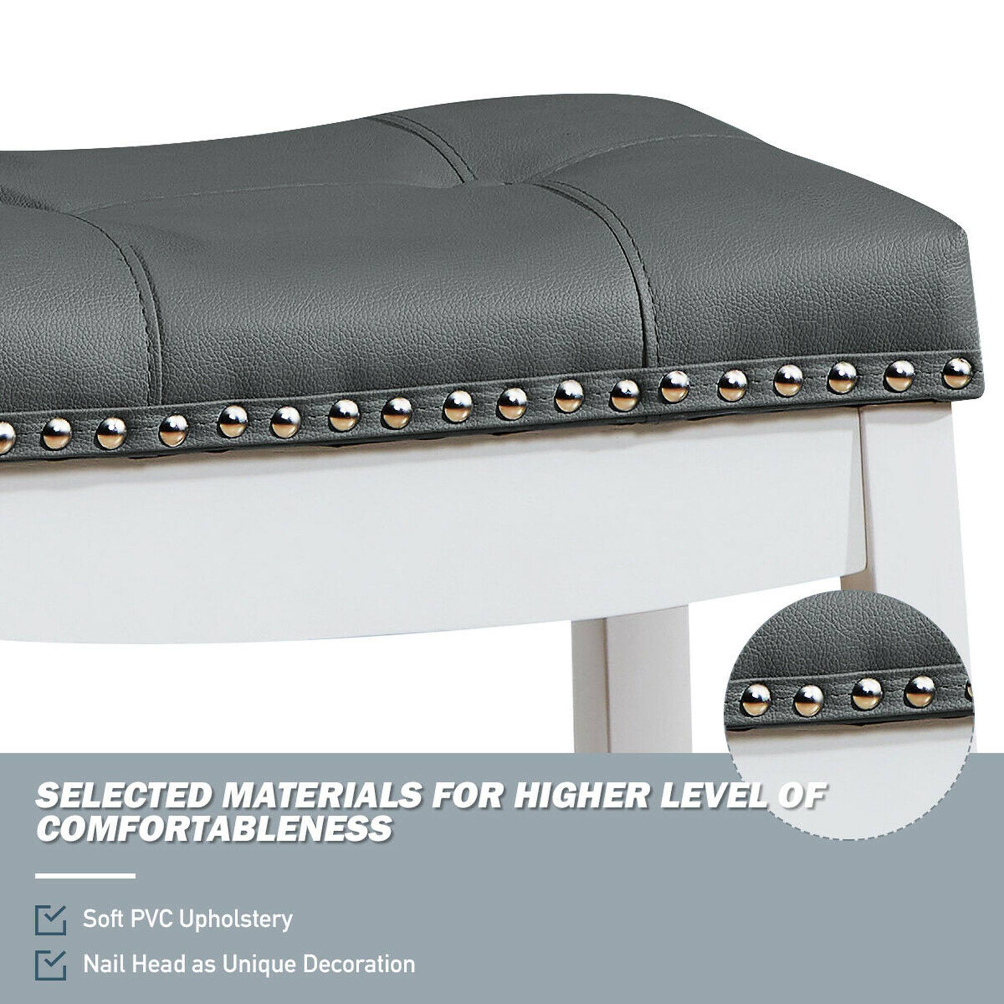 SELECTED MATERIALS FOR HIGHER LEVEL OF COMFORTABLENESS

- Soft PVC Upholstery
- Nail Head as Unique Decoration