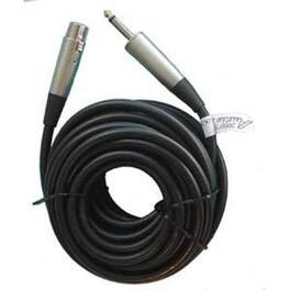 Audio 2000s - 25' (7.62m) 1/4" to XLR Female Speaker Cable, 14AWG