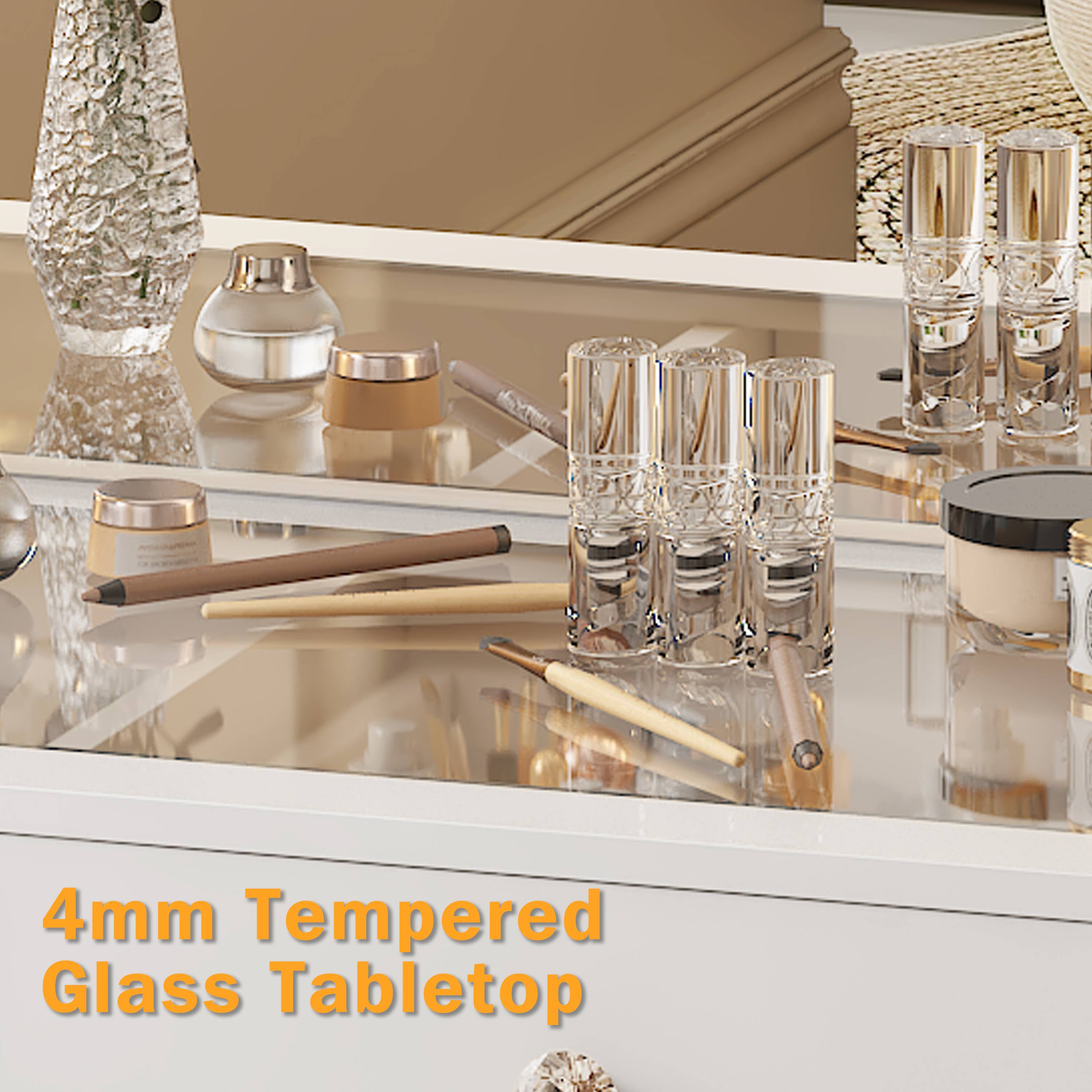 4mm Tempered Glass Tabletop