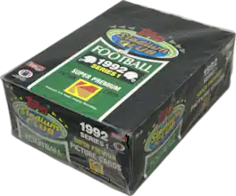 1992 Topps Stadium Club Series 1 Football Wax Box