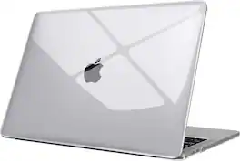 Fintie - Case for MacBook Pro 13 Inch A2338 A2251 A2289 A2159 A1989 A1706 A1708 (2016-2023 Release) Snap-On Hard Shell Cover - Crystal Clear