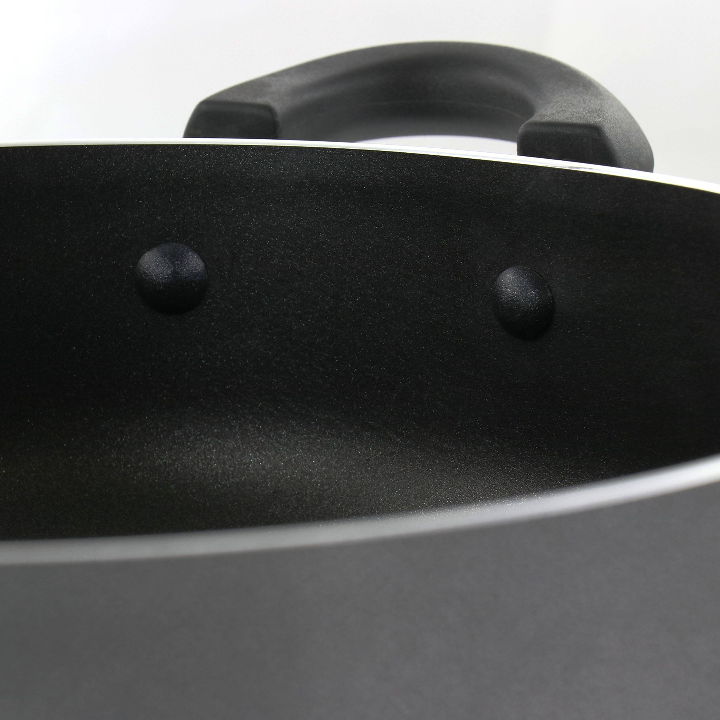 Alt View 4. Oster - Oster Clairborne 6 Quart Nonstick Aluminum Everyday Pan in Grey - Gray.