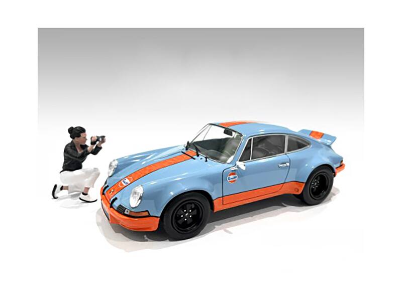 Alt View 7. American Diorama - "Photographers" 6 piece Figure Set for 1/18 Scale Models by American Diorama.