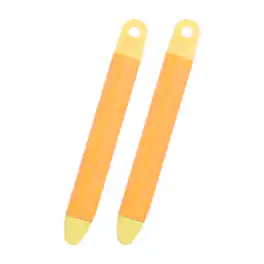 Unique Bargains - 2pcs High Sensitivity Universal Stylus Pens for Touch Screen Devices, Phone, Tablet, Laptop - Orange