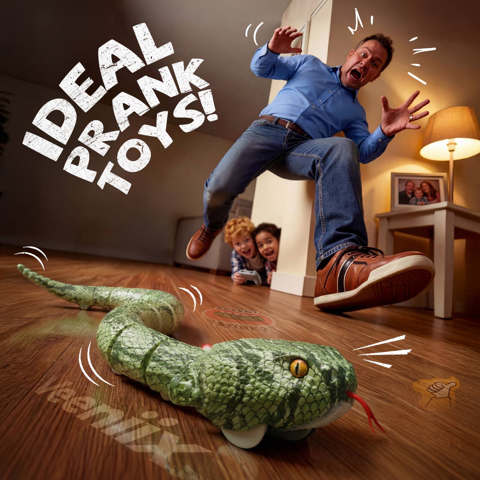 IDEAL PRANK TOYS!  
ANK M Veenik