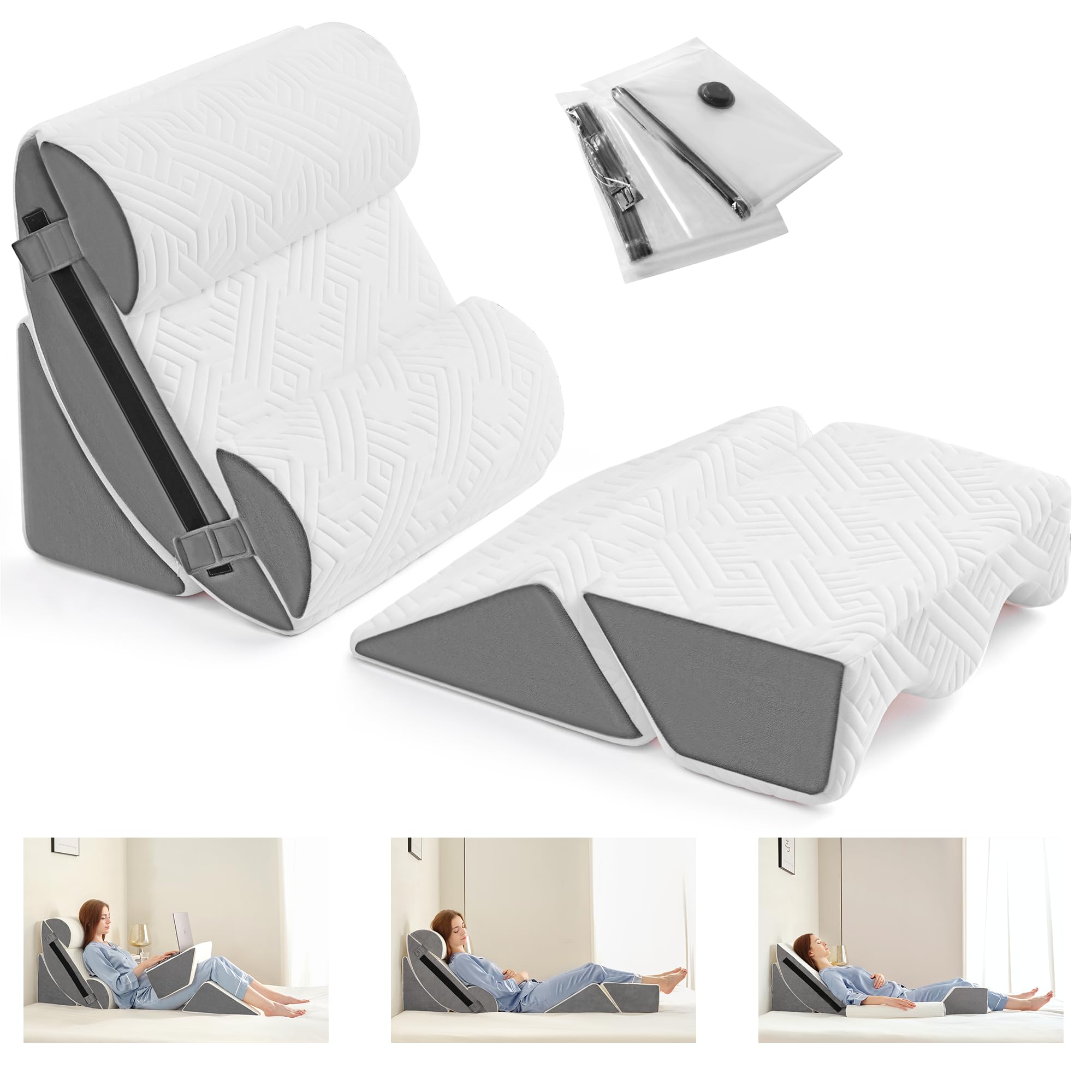 White Grey 6 Piece Set