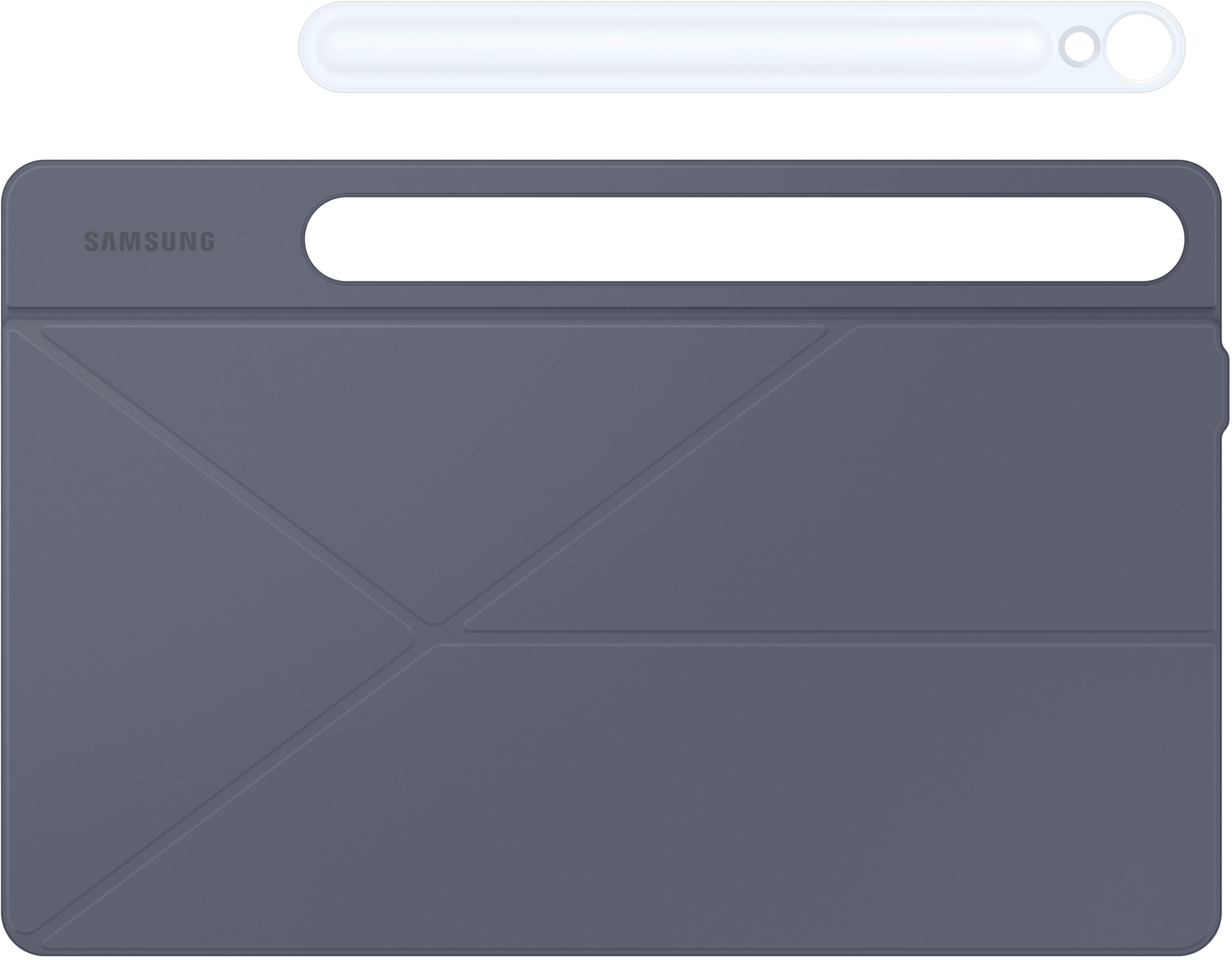 Alt View 21. Samsung - Galaxy Tab S9/S9 FE Smart Book Cover - Blue.