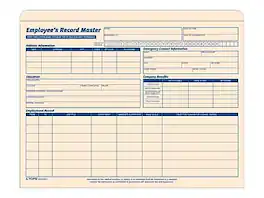 TOPS - File Jacket, 1 1/4" Expansion, Letter Size, 15/Pack - Manila