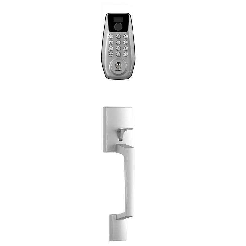 DESLOC - C110 Smart Lock Fingerprint and Handles - Silver