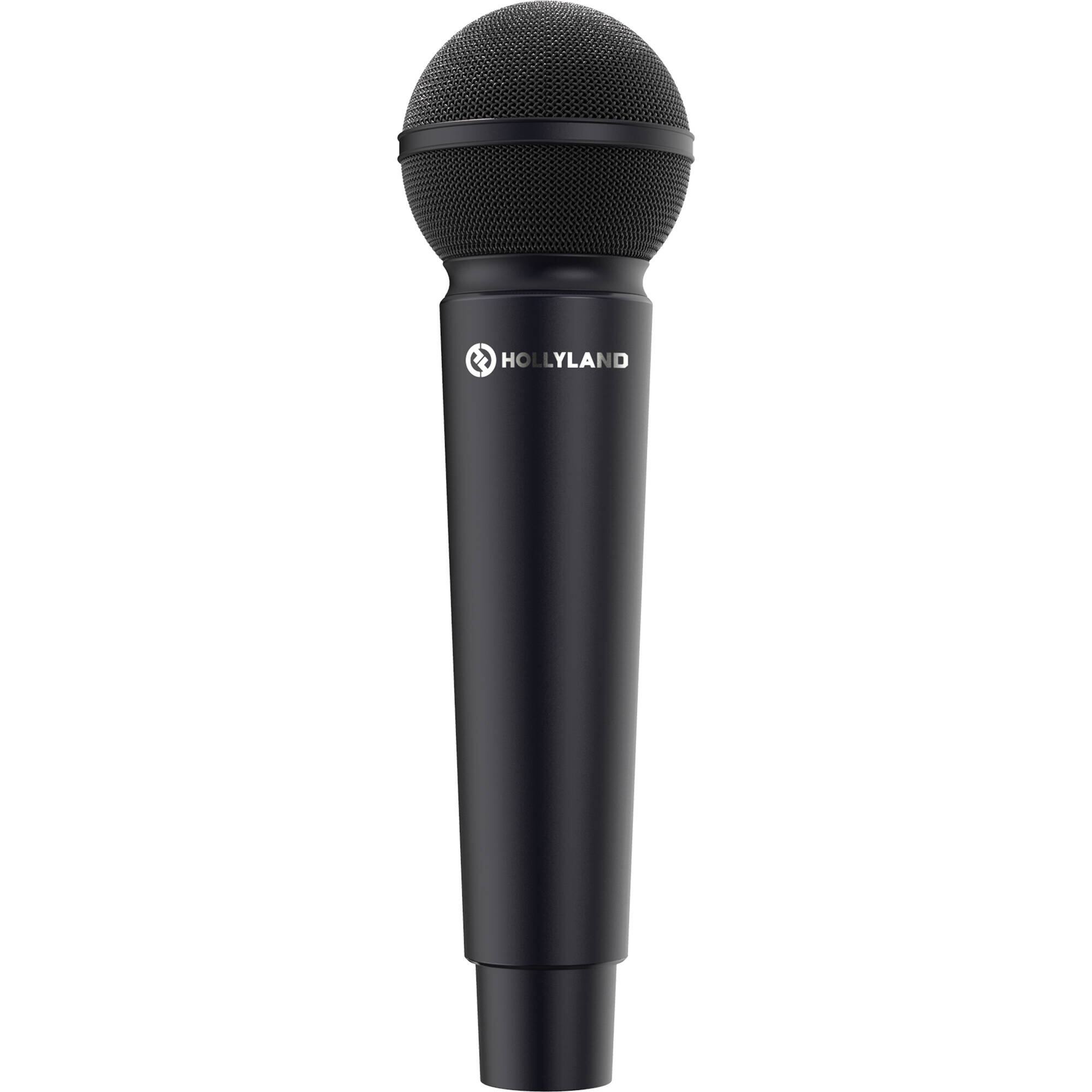 Back. HOLLYLAND - Hollyland MELO P1 Wireless Handheld Dynamic Microphone, Cardioid 2.4GHz Mic, AI Noise Cancellation, 32-Bit Float, Space.