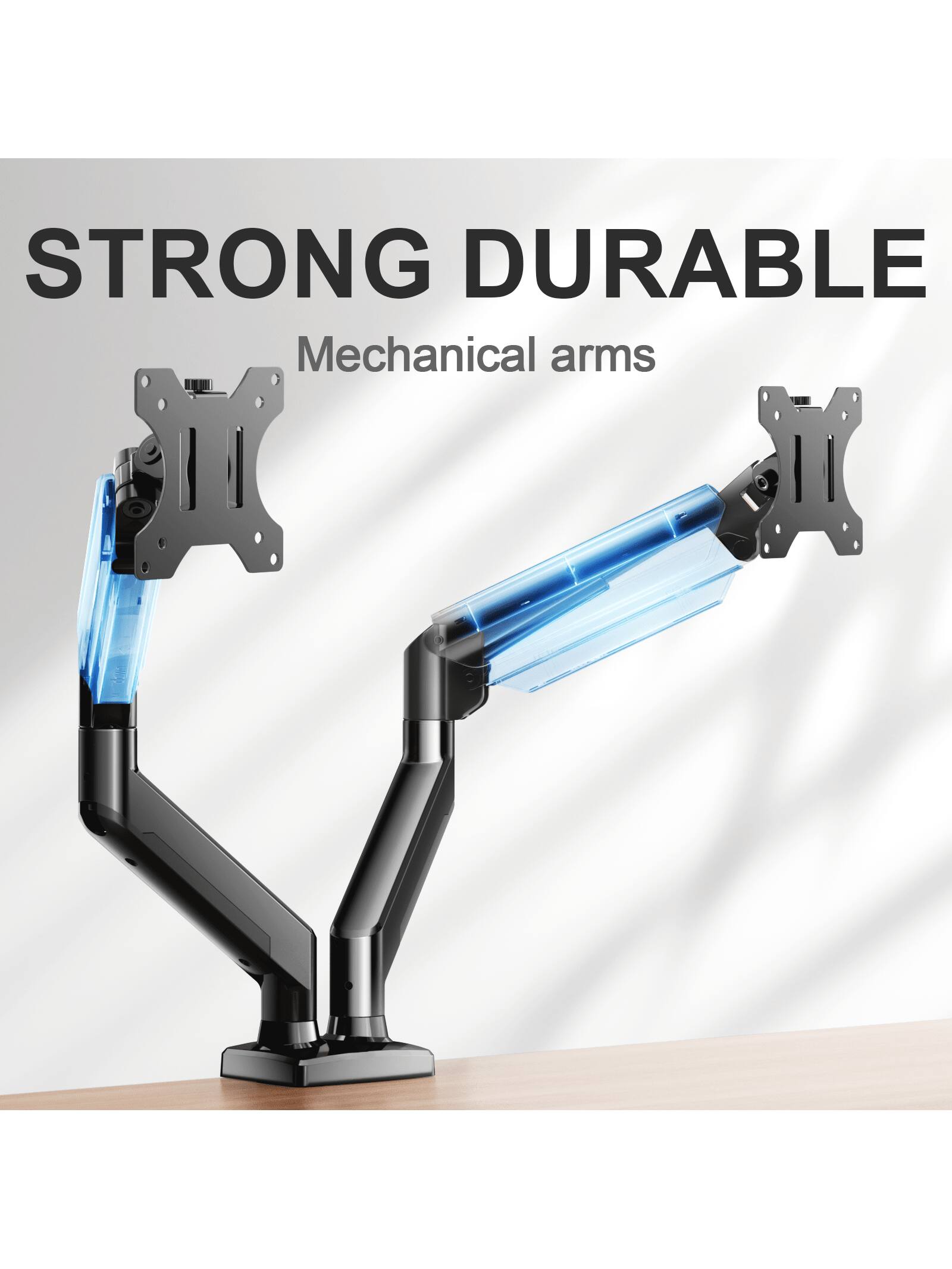 STRONG DURABLE  
Mechanical arms