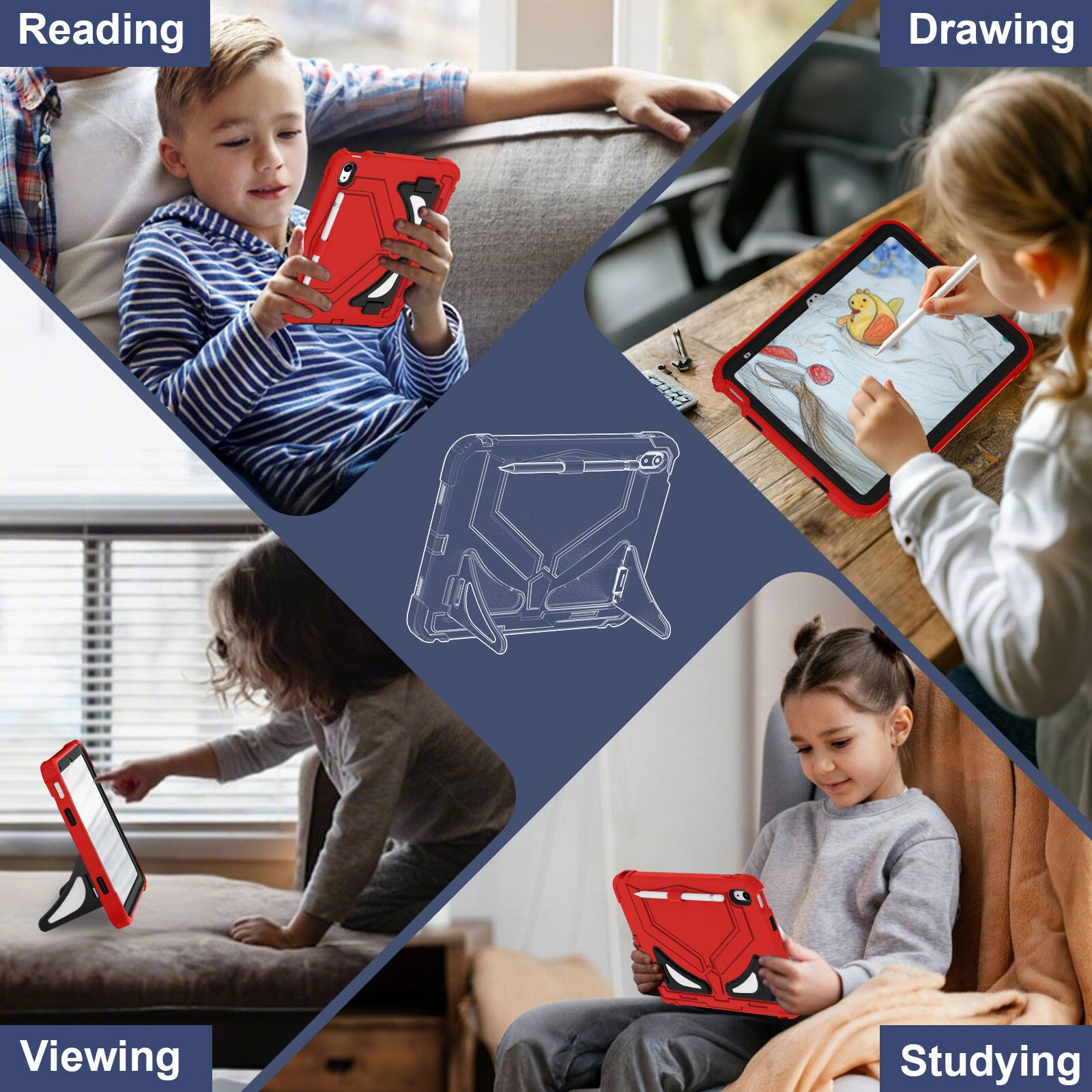Reading  
Drawing  
Viewing  
Studying