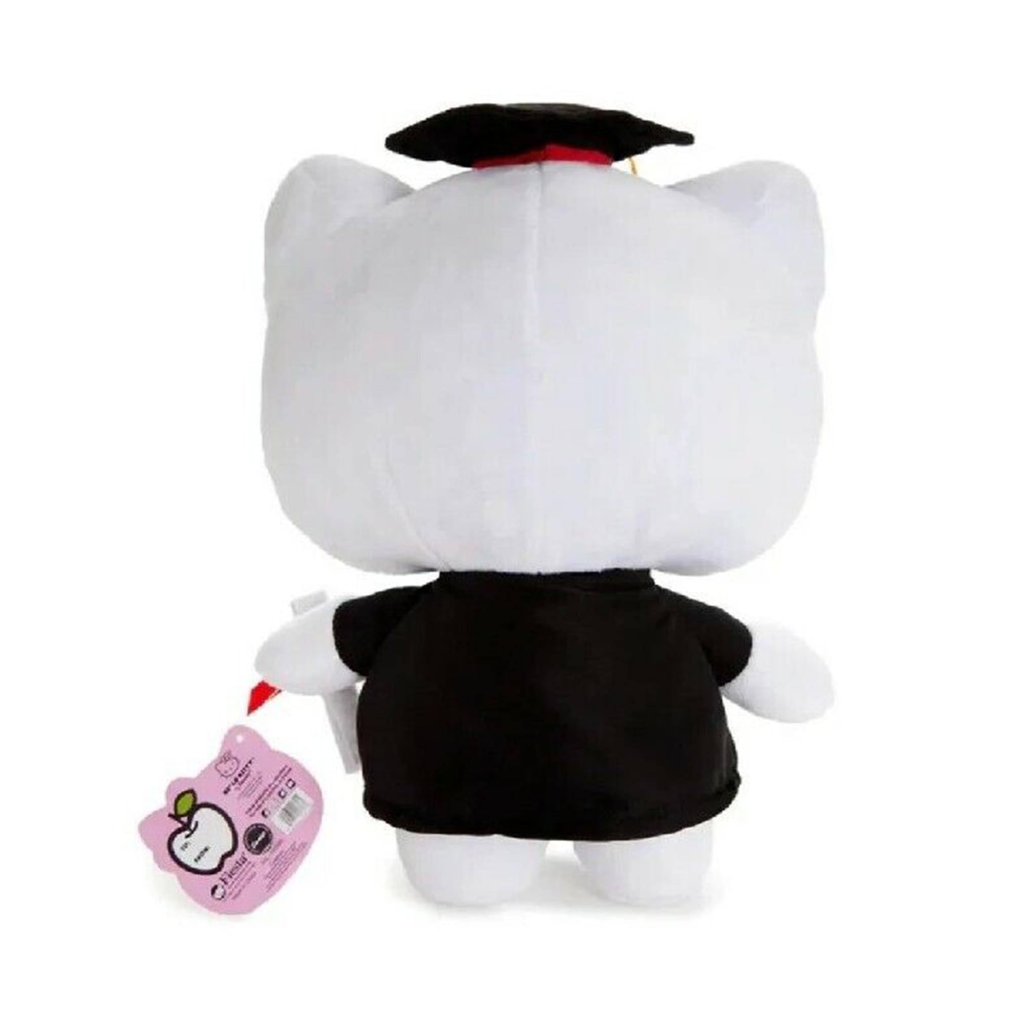 Alt View 10. Hello Kitty - Sanrio Hello Kitty Cap and Gown 10.5 Inch Plush - Red/White.