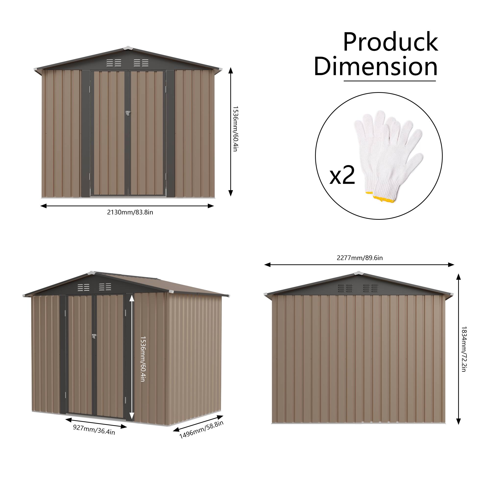 Produck Dimension

1536mm/60.4in x2

2130mm/83.8in

2277mm/89.6in

1834mm/72.2in

927mm/36.4in

1496mm/58.8in