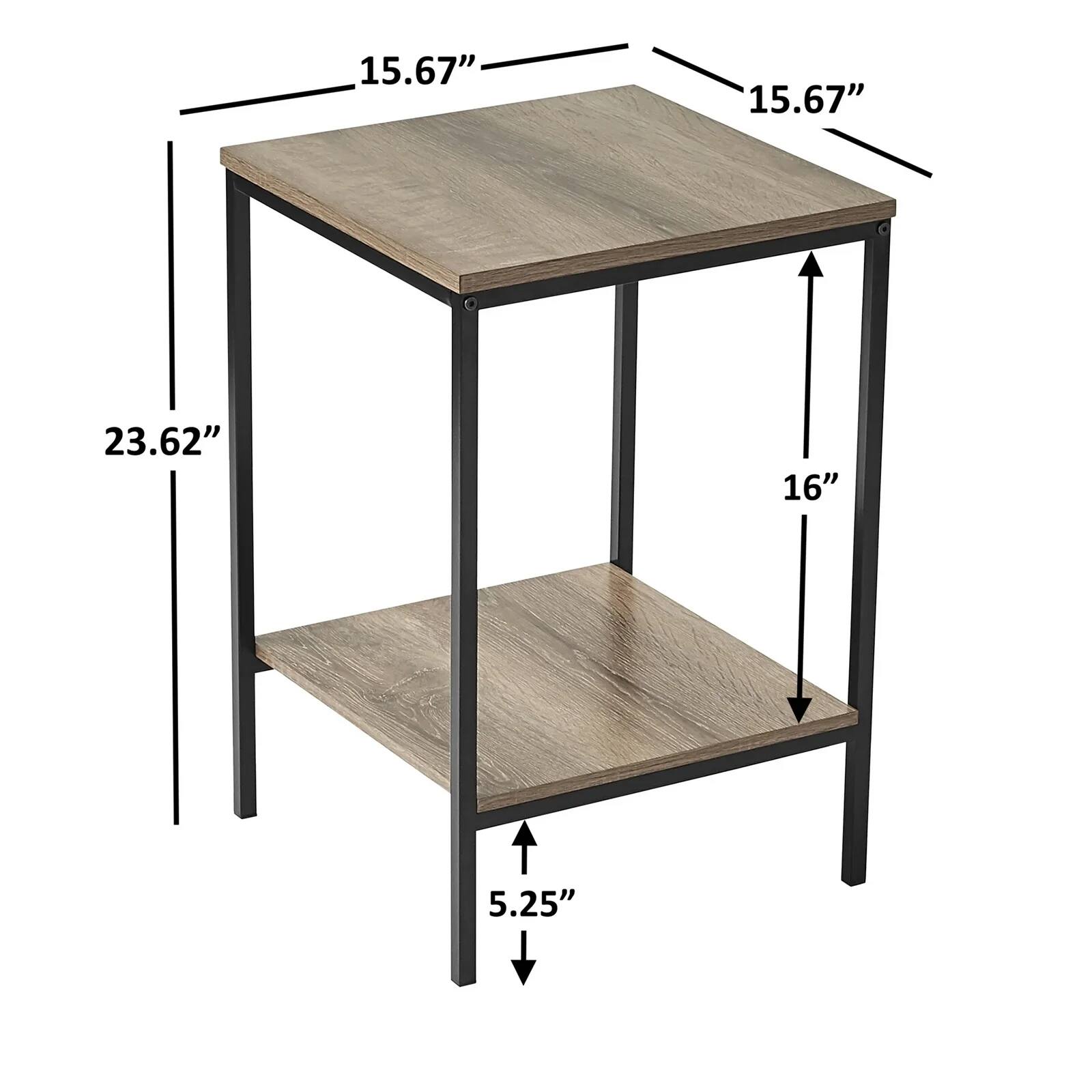 15.67"  
15.67"  
23.62"  
16"  
5.25"