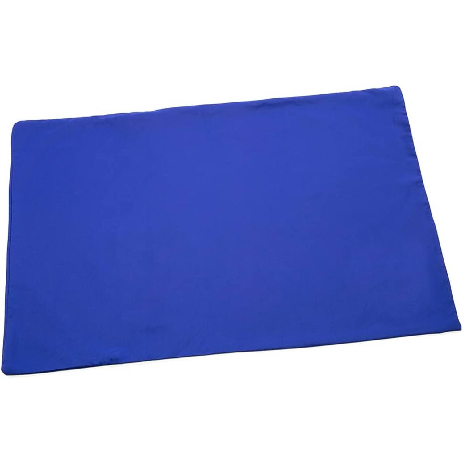 Alt View 2. Arf Pets - Cooling Mat Cover 35x55, Durable Protector, Machine Washable, Pet Cooling Pad Cover - Blue.
