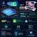 - 5G
- 5G WiFi
- 4G LTE
- 5.0 Bluetooth
- 13.1" 2000*1200 HD Screen
- Fully Laminated HD IPS Screen
- 4GB RAM
- Octa Core
- 64GB ROM
- DSP Built-in
- Wireless CarAutoPlay
- Wireless Android Auto
- Steering wheel control
- RDS/FM
- Split Screen
- Powerful Cooling Fan
- Supports Rear View
- GPS Navigation