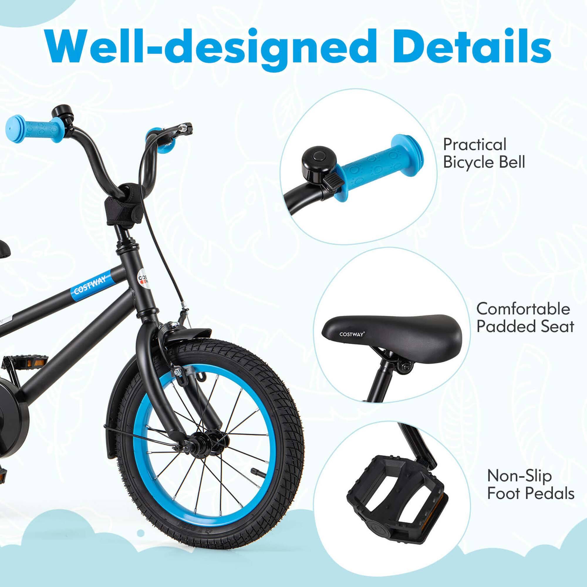 Well-designed Details

- Practical Bicycle Bell
- Comfortable Padded Seat
- Non-Slip Foot Pedals