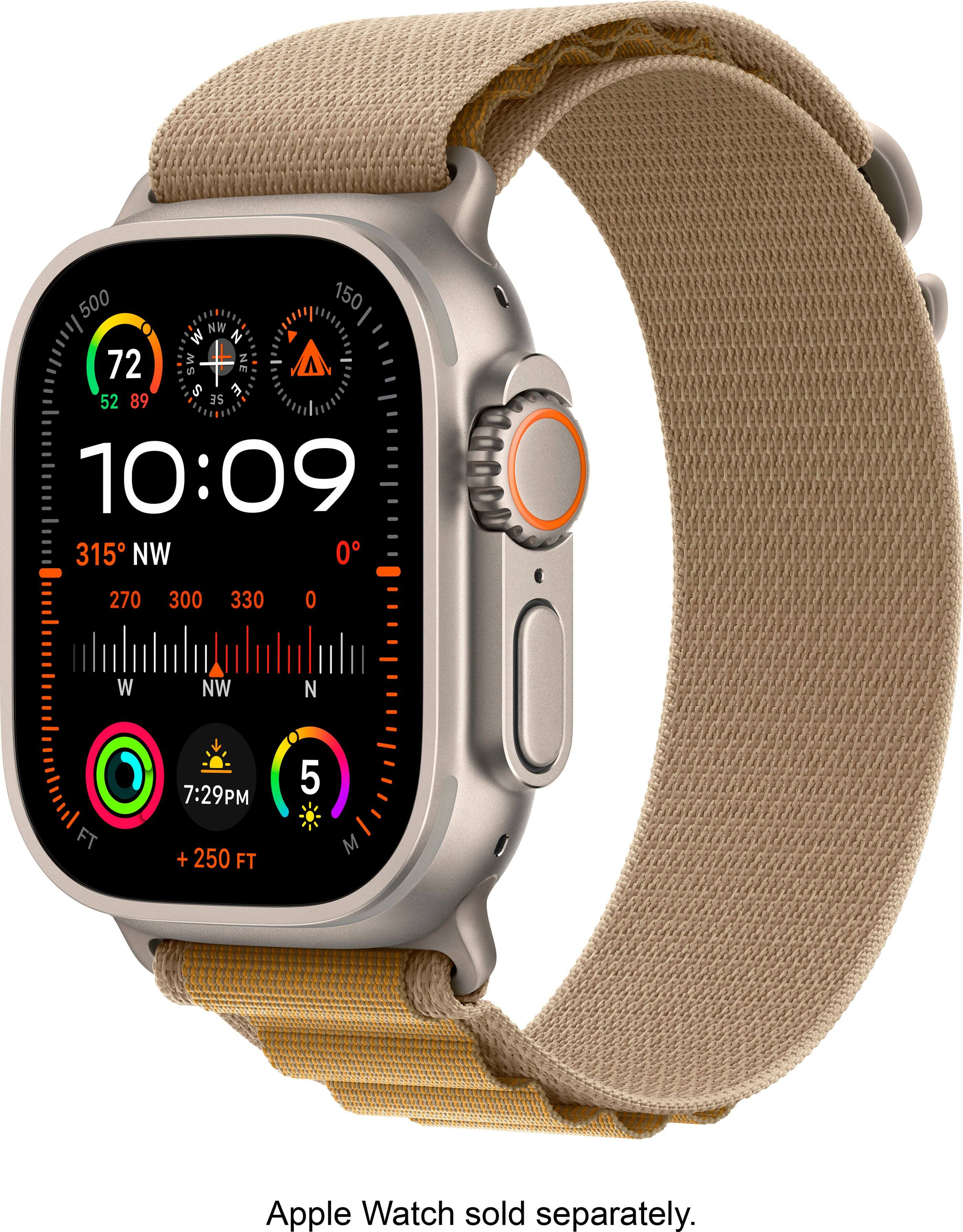 Apple Watch sold separately.