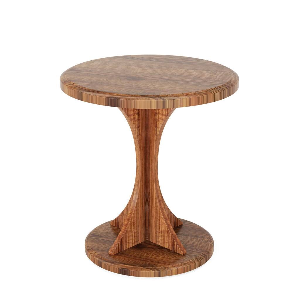 Alt View 3. Kadyn - Kadyn End Table,Dining Table, Living Room Table,63" Dining Table, Wood Farmhouse Kitchen Table for 4-6,Brown - Brown.