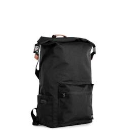PKG - Dawson Recycled Roll Top Backpack - Black