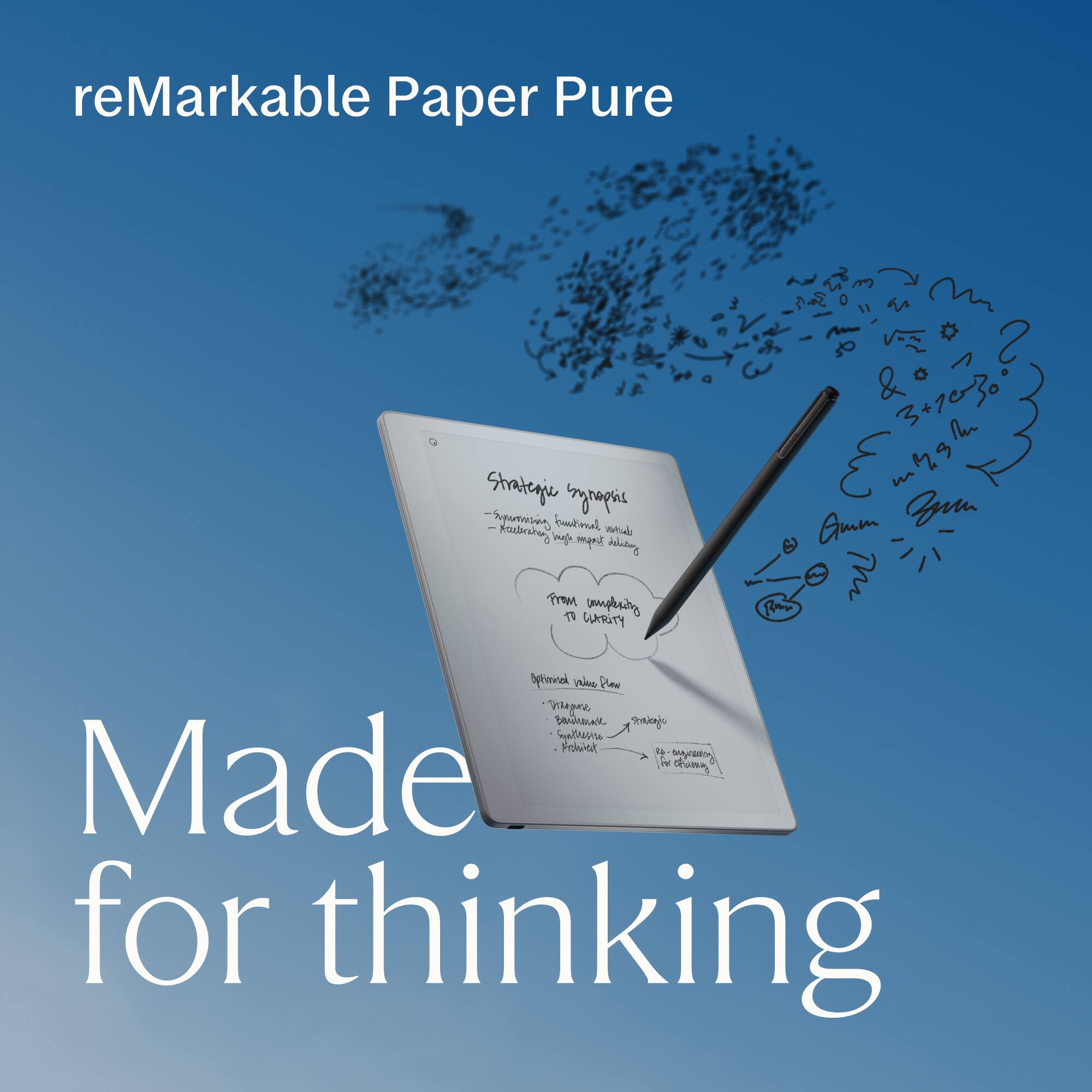 reMarkable Paper Pure  
Made for thinking