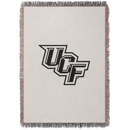 Chad & Jake - UCF Knights Woven Blanket - White