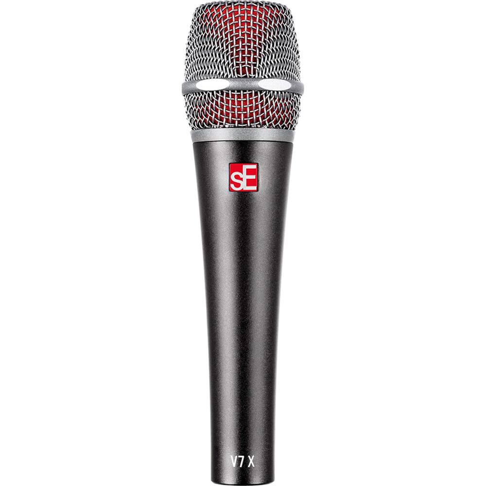 Front. sE Electronics - V7 X Supercardioid Dynamic Studio-grade Instrument Microphone V7-X-U.
