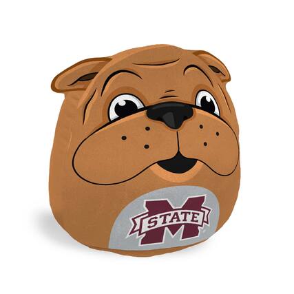 Front. Pegasus - Mississippi State Bulldogs Plushie Mascot Pillow with Features - Multicolor.