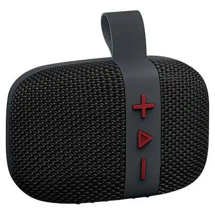 Front. Fisher Studio Pro - Studio Pro By Fisher Sbt294k Eco Go Waterproof Portable Bluetooth Speaker With Fm Radio, Sbt294 (black) - black.