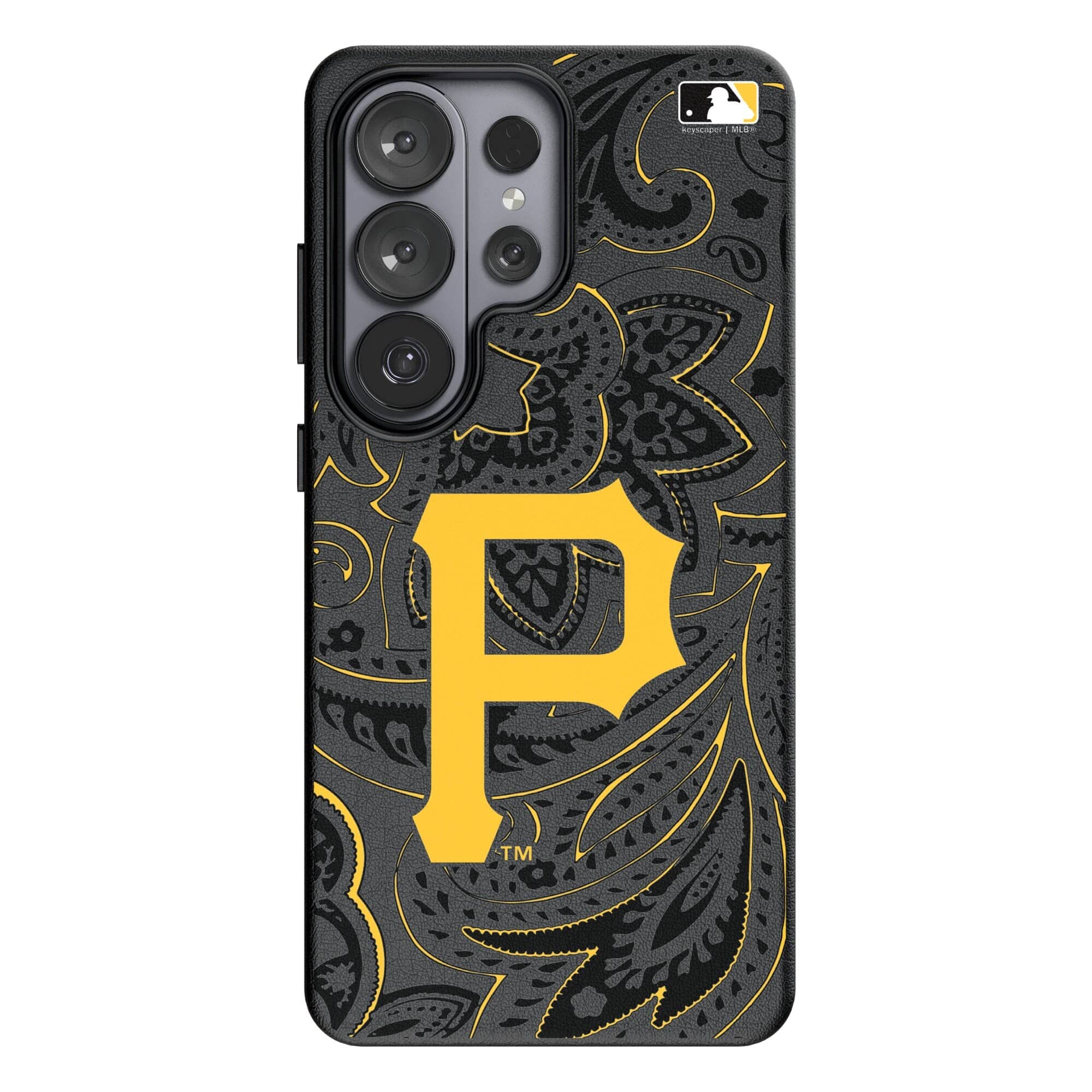 Keyscaper - MLB - Pittsburgh Pirates Paisley Galaxy Magnetic Bump Case - S24 Plus - Black price history on PriceWatchPro