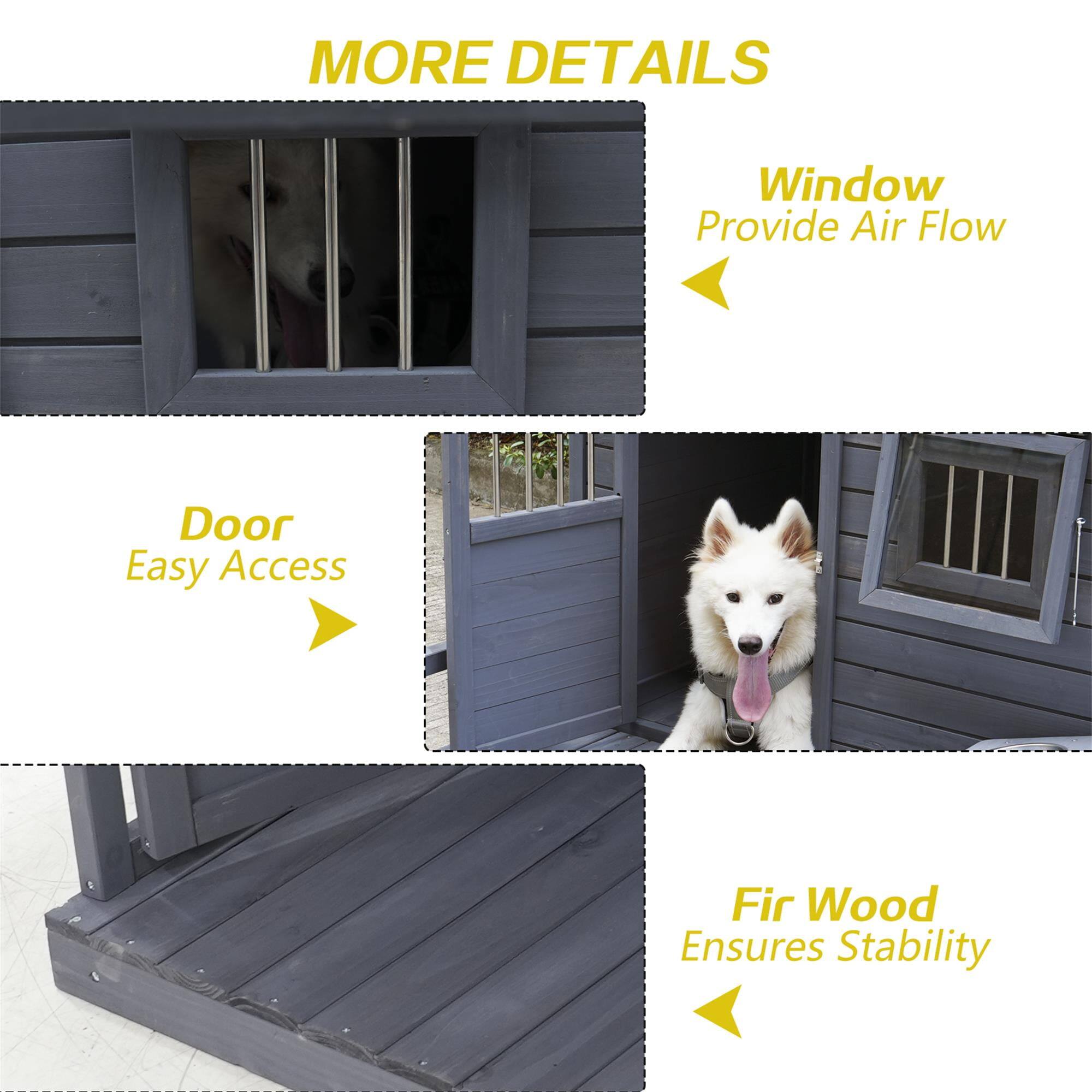 MORE DETAILS

Window  
Provide Air Flow

Door  
Easy Access

Fir Wood  
Ensures Stability