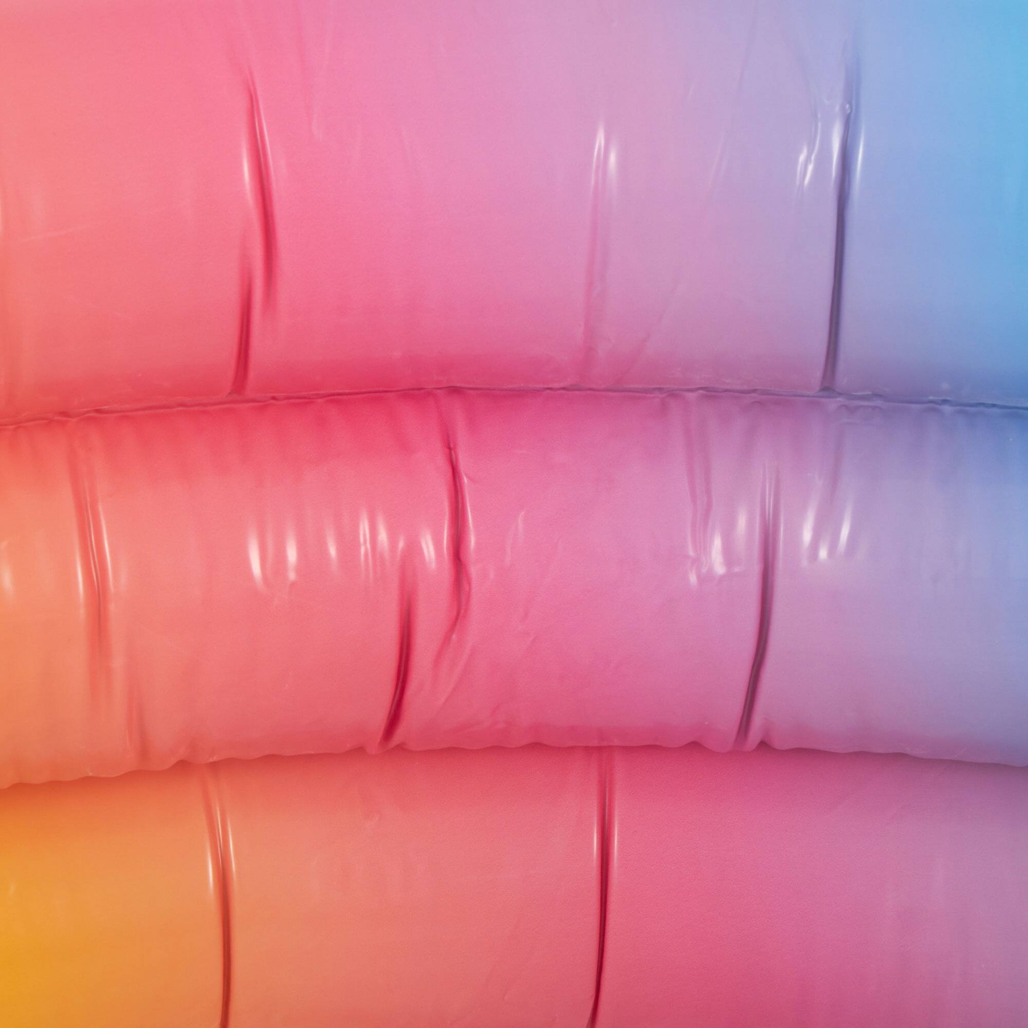 Alt View 5. Intex - Intex 58449EP Rainbow Ombre 3 Ring Round Inflatable Kids Outdoor Swimming Pool.