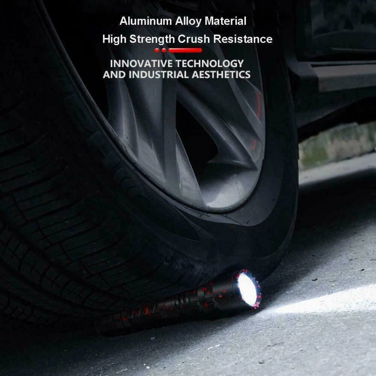 Aluminum Alloy Material  
High Strength Crush Resistance  

INNOVATIVE TECHNOLOGY  
AND INDUSTRIAL AESTHETICS